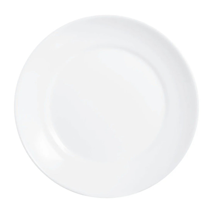 6 platos de postre blancos 18 cm Apy - Luminarc