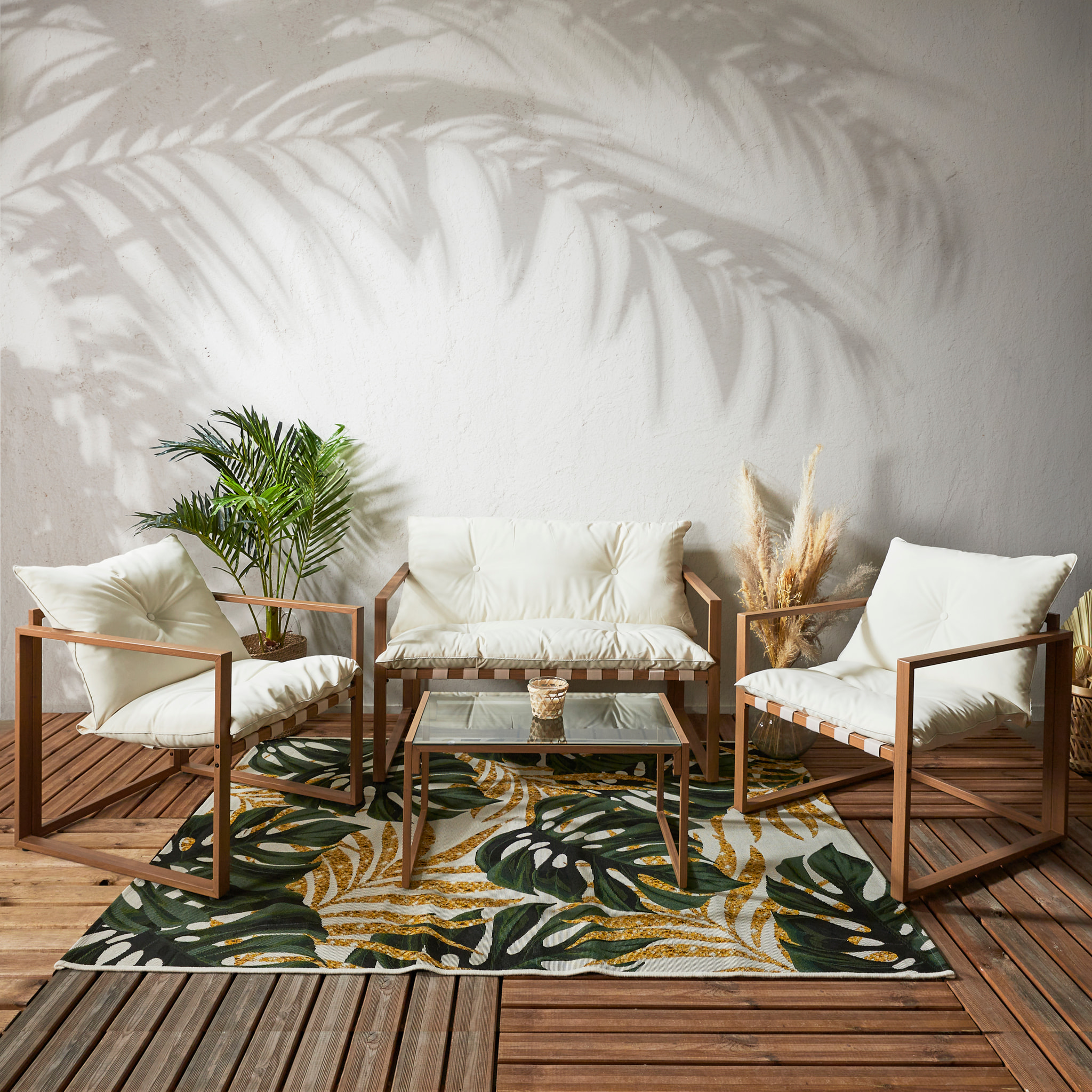 Salon De Jardin Cagliari 4pcs
