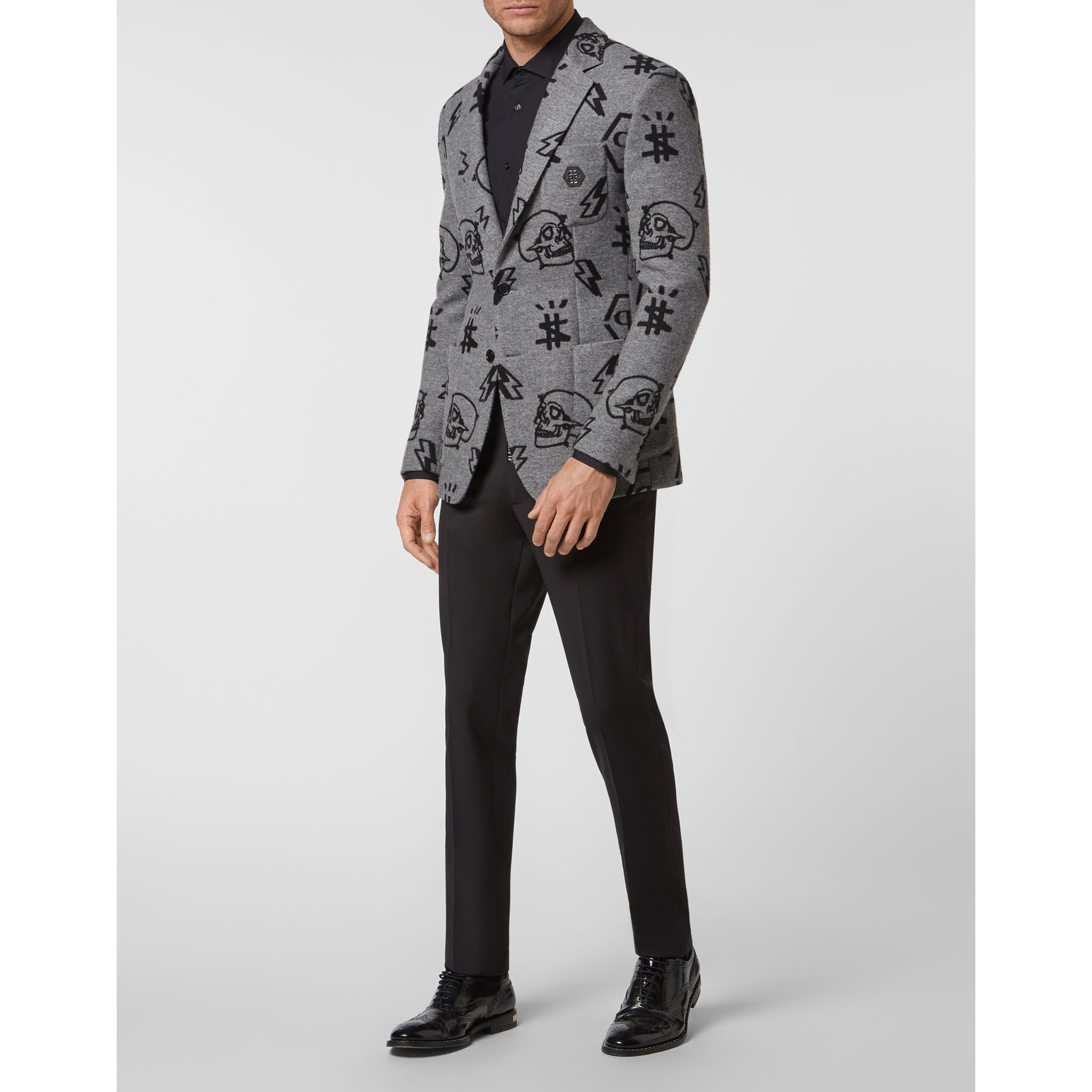PHILIPP PLEIN Blazer SKULL