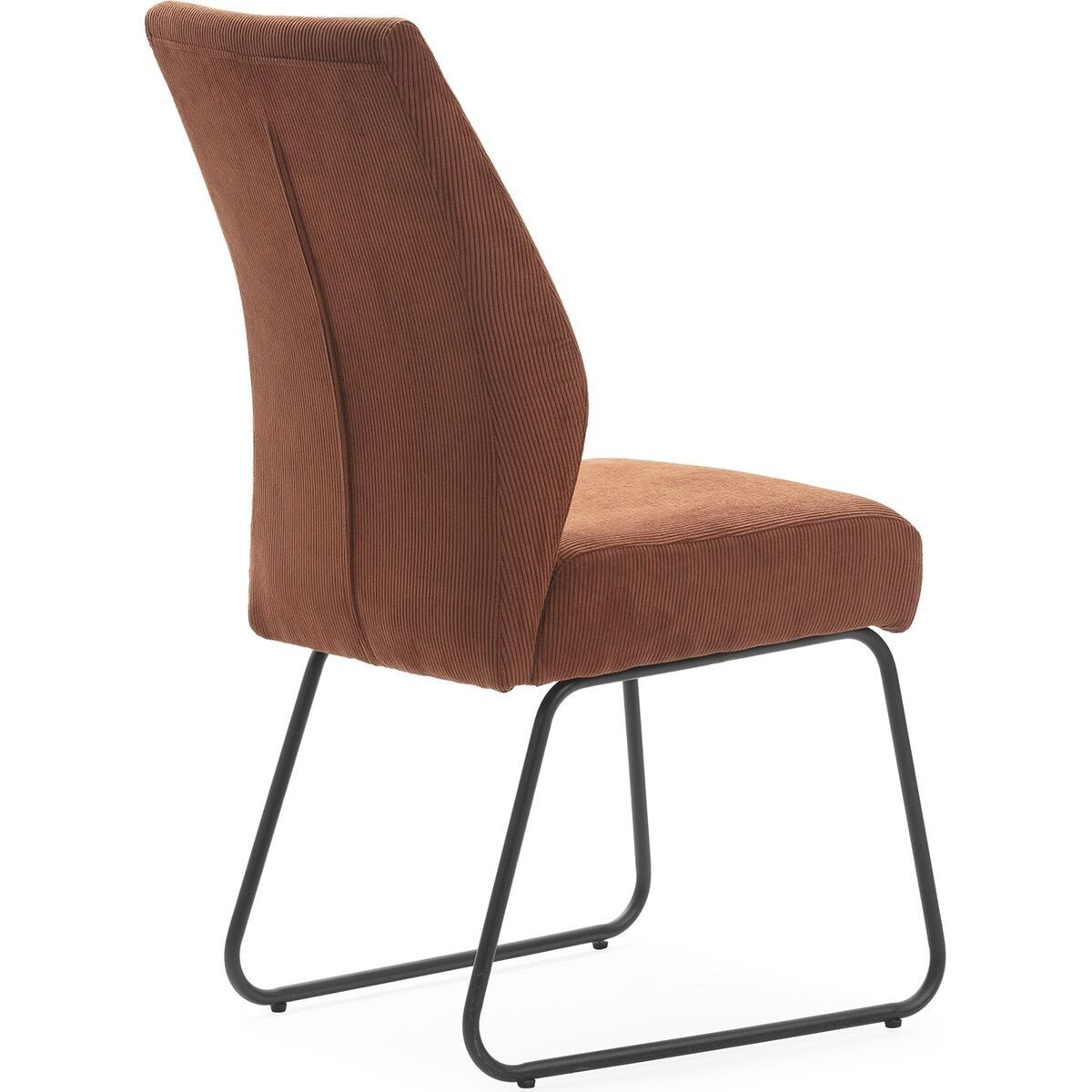 Lot de 4 chaises en velours côtelé - STUGA