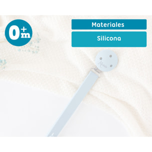 SUJETACHUPETES PINZA SILICONA AZUL