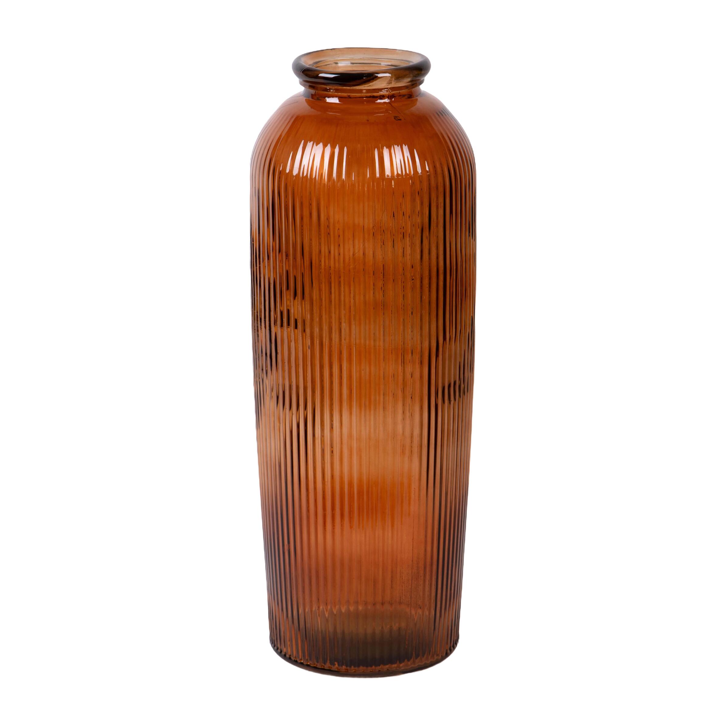 Vaso Daroca - Pezzi 1 - H70 CM - Arancio - Vetro - Bianchi Dino