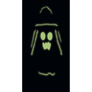 DISFRAZ FANTASMA ENCADENADO GLOW IN DARK INF