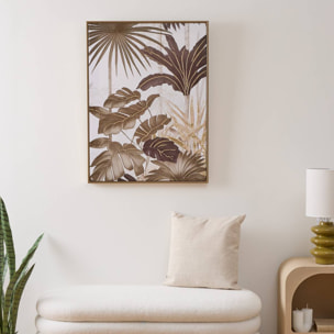 Toile 3D Shirley vert Kaki 60x80cm