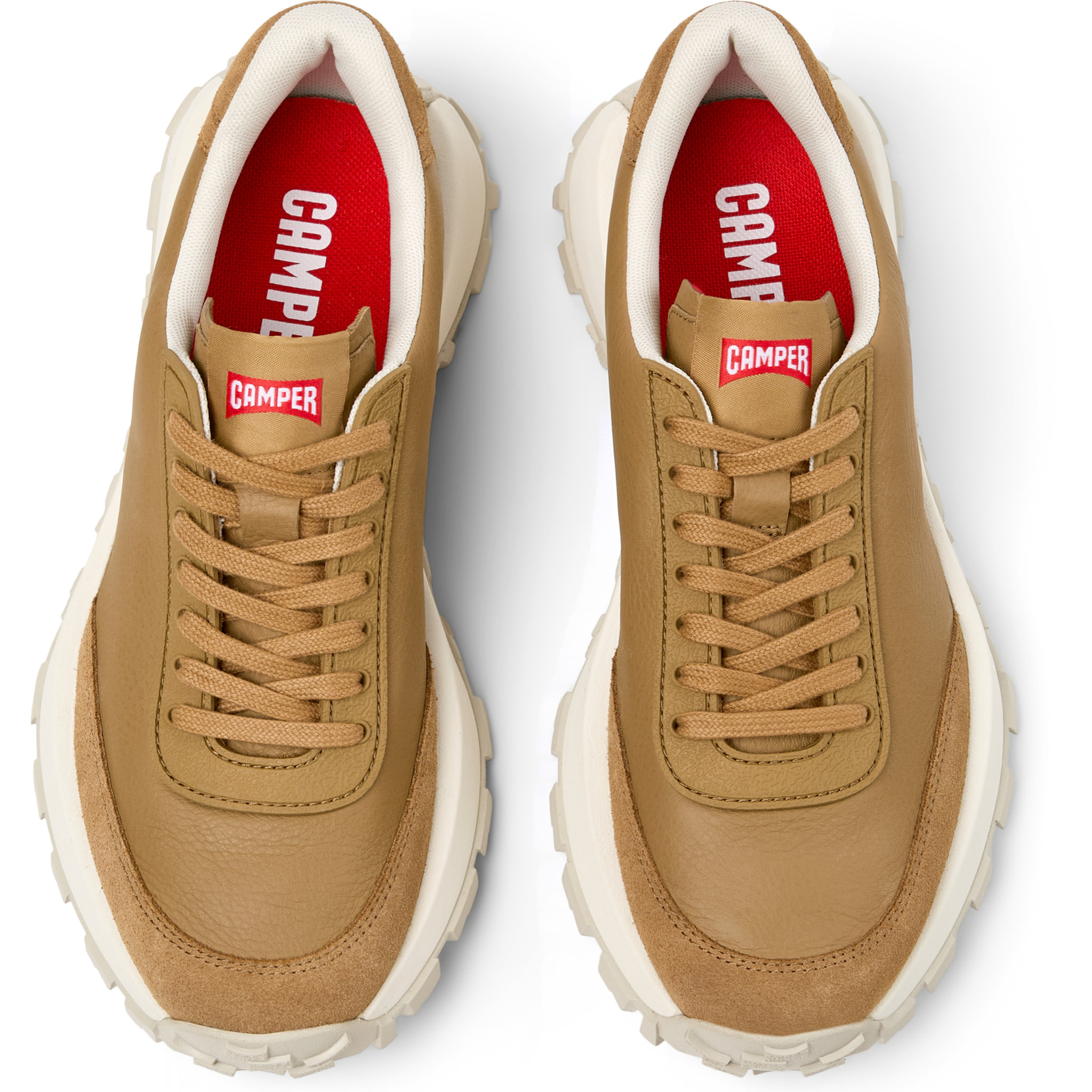 Sneakers - CAMPER Drift Trail - Marrone - Pelle liscia