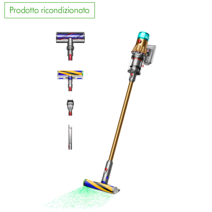Aspirapolvere Senza Filo Dyson V12 Detectᵀᴹ Slim (Oro) | Ricondizionato
