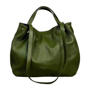 Borsa a mano Cheval Firenze Alfa Verde Militare