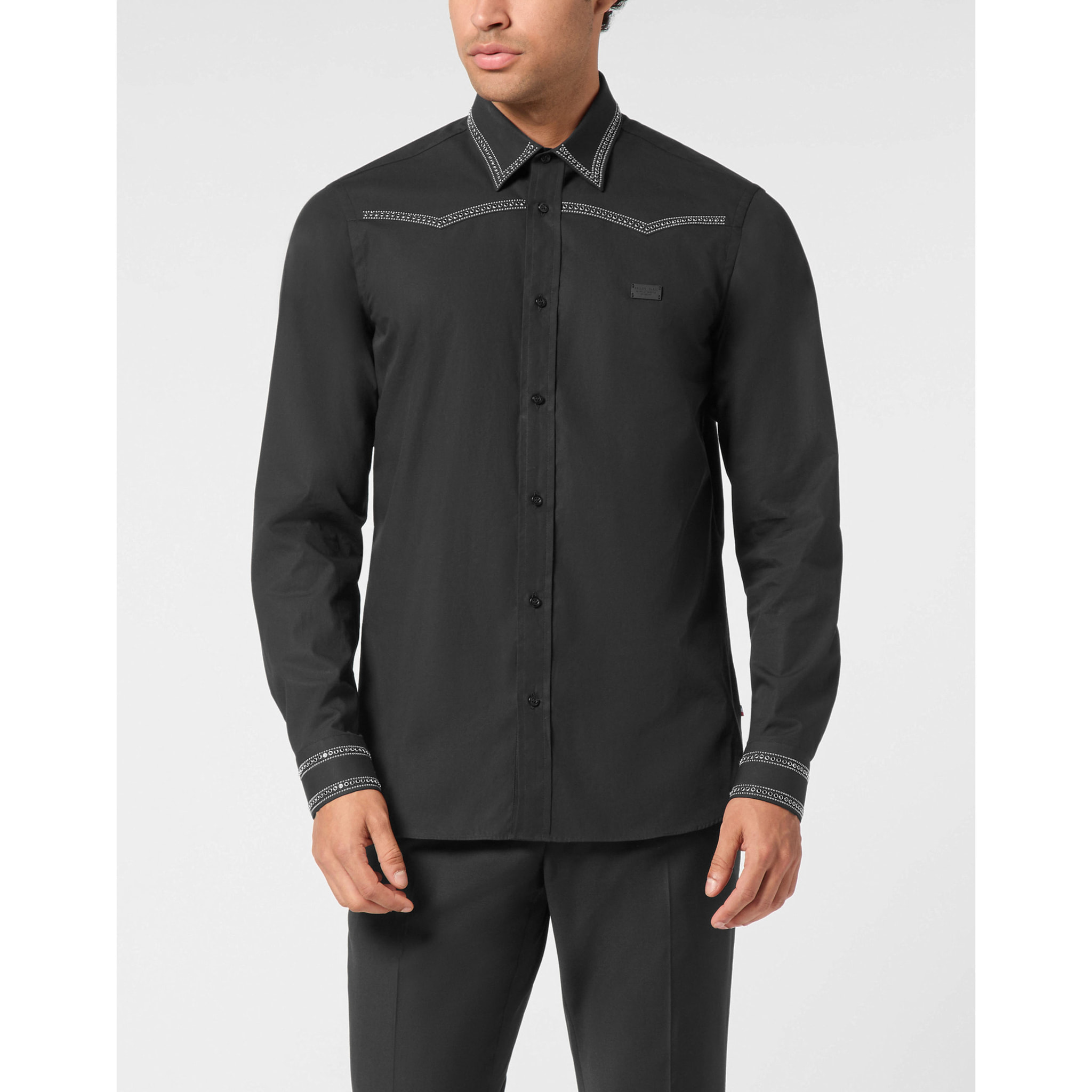 PHILIPP PLEIN Shirt Sugar Daddy Cut LS SUGAR DADDY