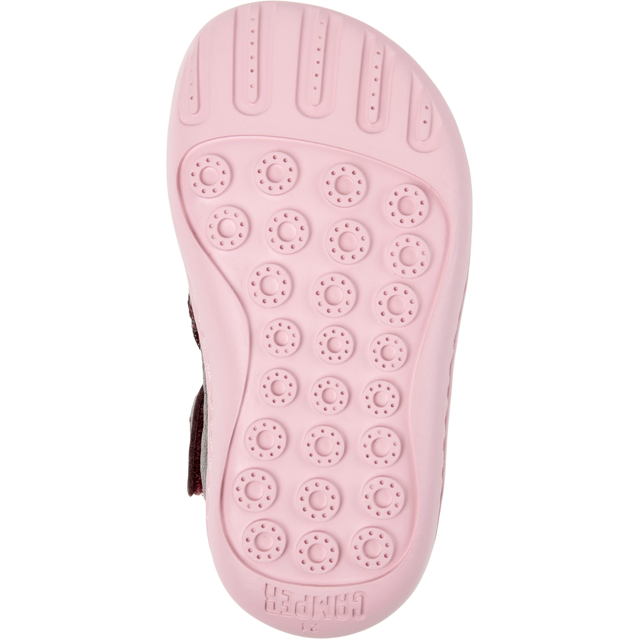 Botines - CAMPER TWS Twins - Burdeos - Cuero liso