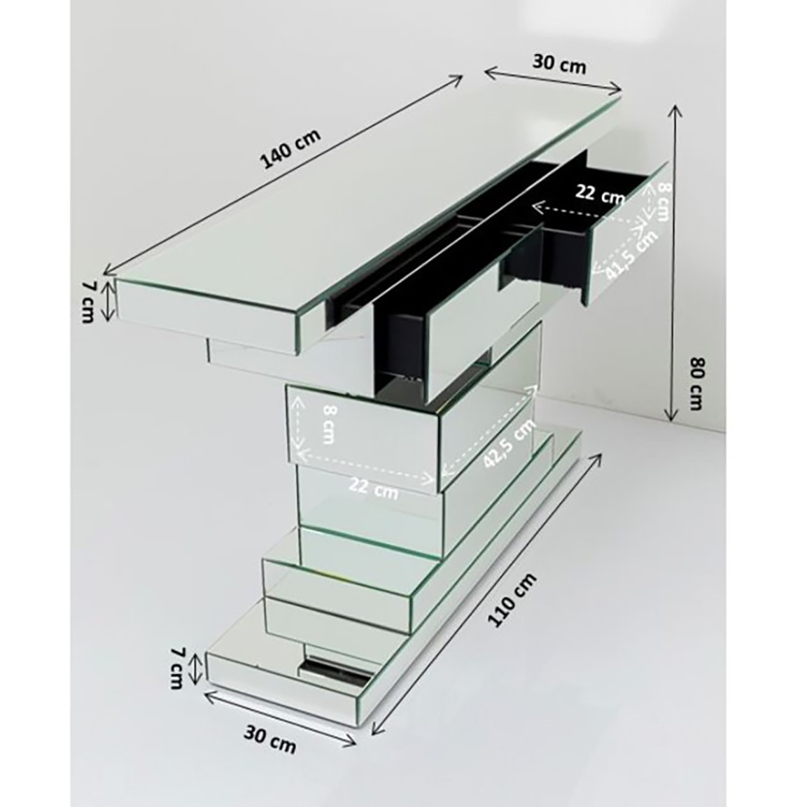 Console Brick 140x30cm Kare Design