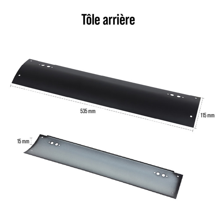 Tôle arriere