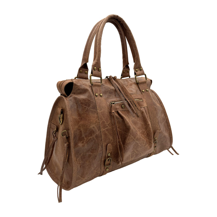 Borsa a Mano in Vera Pelle Made in Italy