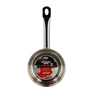 Casserole professionnelle acier inoxydable 14cm - tous feux  PROFESSIONNEL