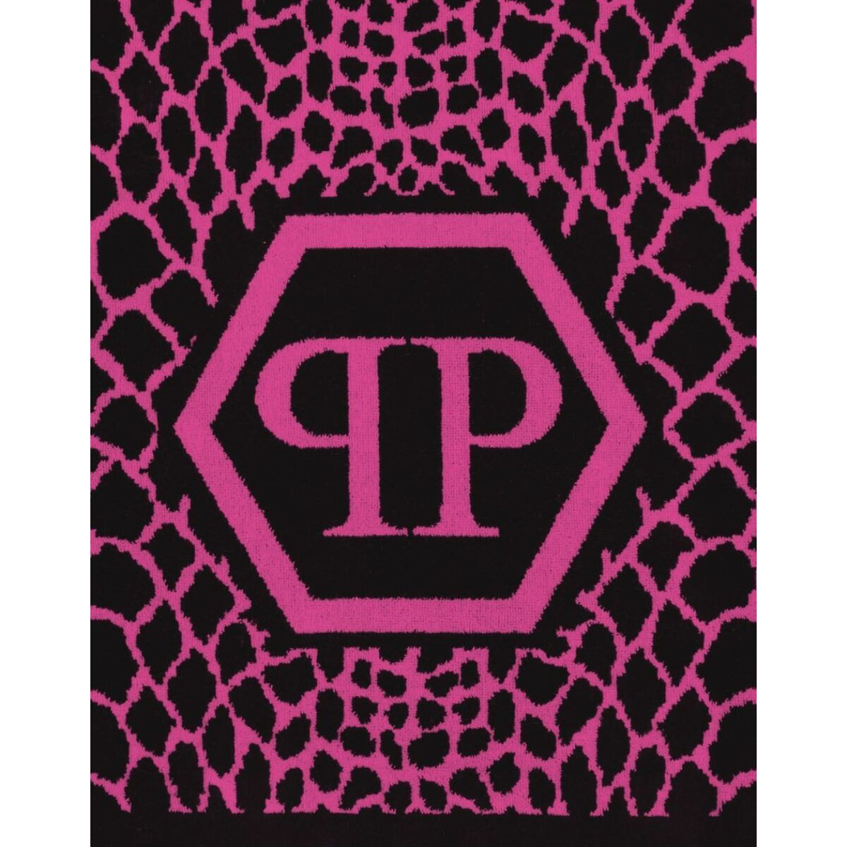 PHILIPP PLEIN Toalla de gimnasio PYTHON BEACH