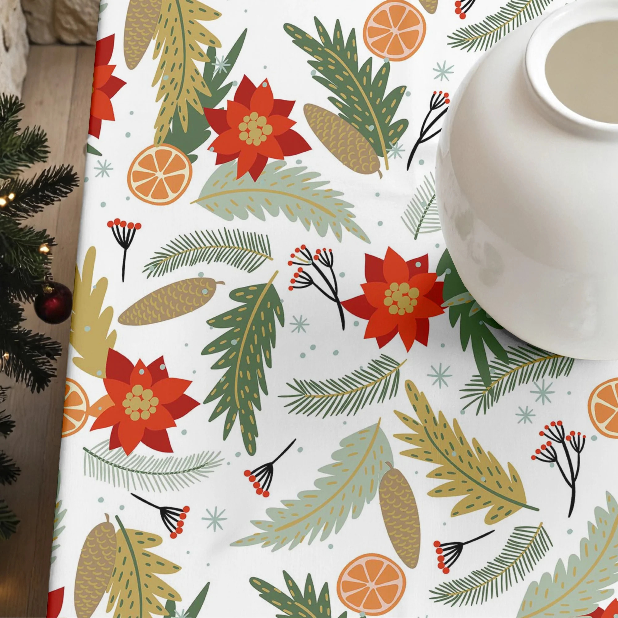Nappe en résine Anti-tâches Merry Christmas 33