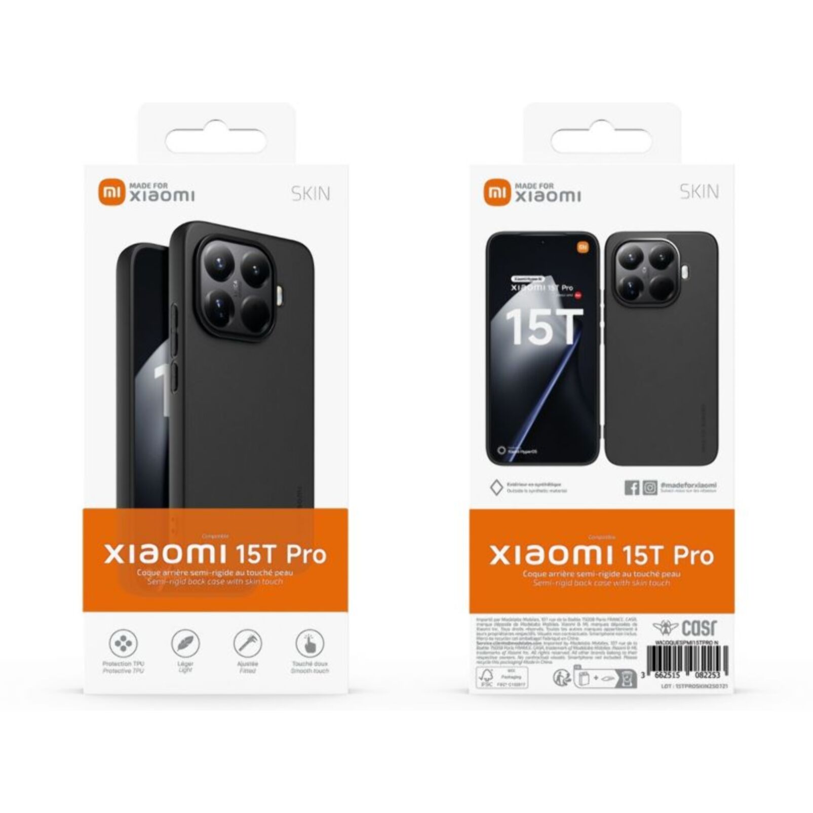 Coque MADE FOR XIAOMI Xiaomi 15T Pro premium noir