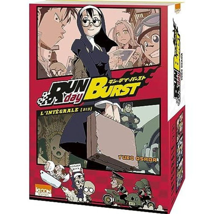 Yuko OSADA | RUN DAY BURST - L'intégrale 2/3 | Livre d'occasion
