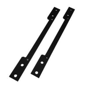 Plaques coulissantes pour ferme portail - Noir - DCAC632----9004