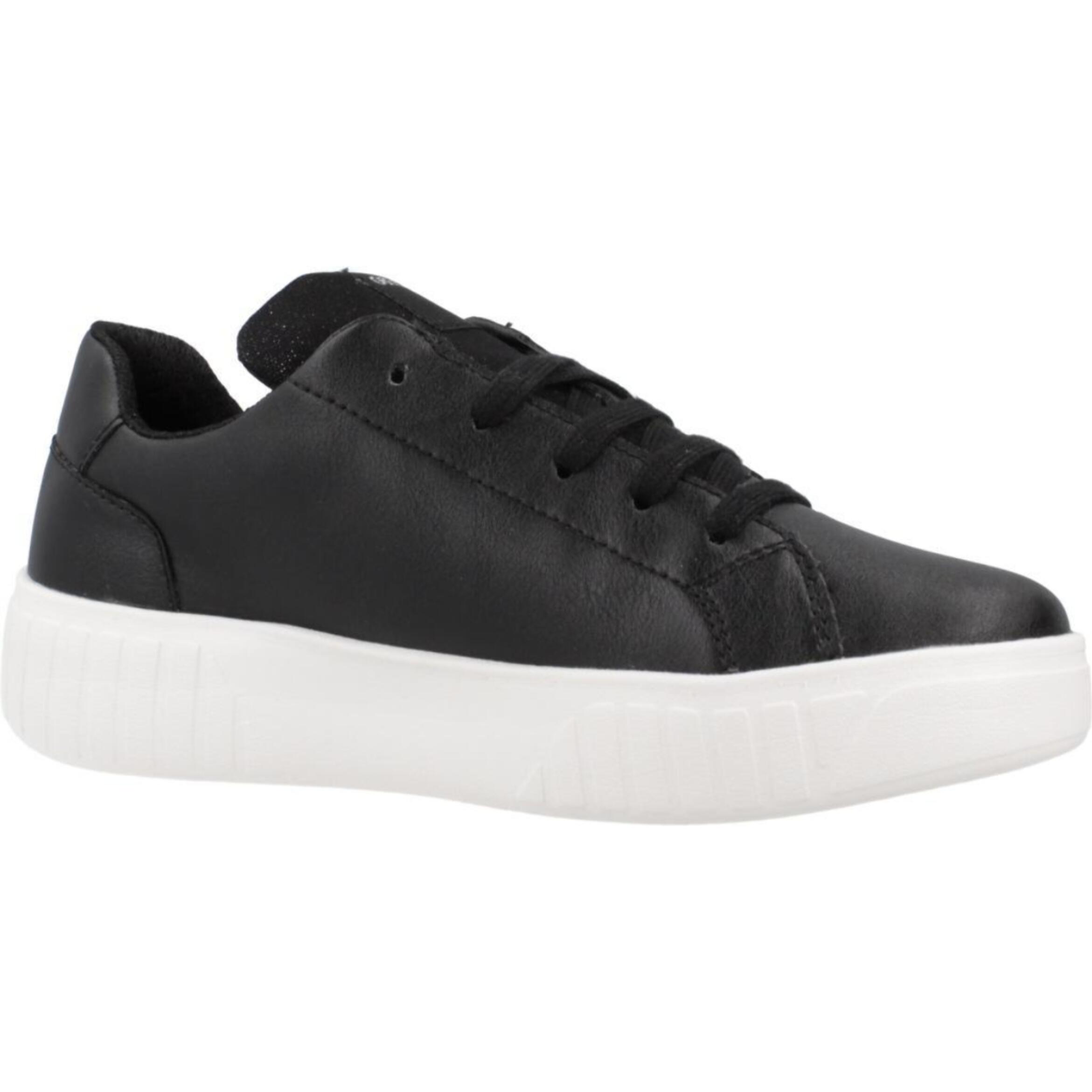 Zapatillas Niña de la marca GEOX  modelo J MIKIROSHI GIRL NEGRO