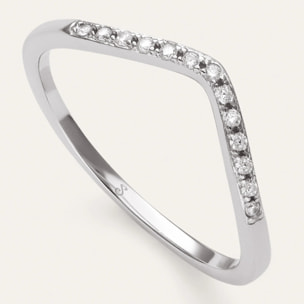 Anello Venice Sparks Argento