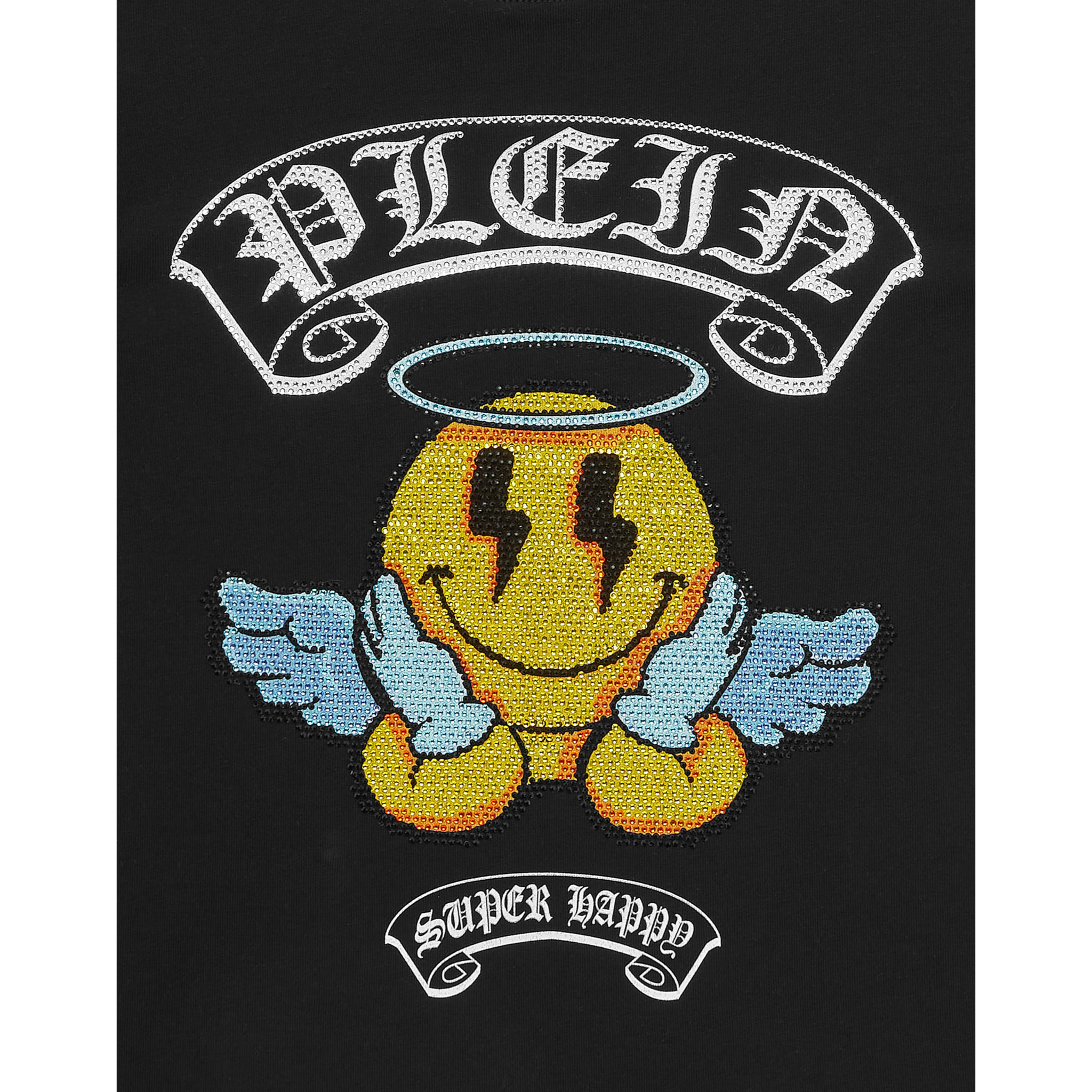 PHILIPP PLEIN Camiseta Cuello Redondo Ss SMILE