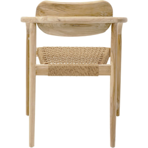 Chaise de jardin avec accoudoirs Sole Mio Kare Design