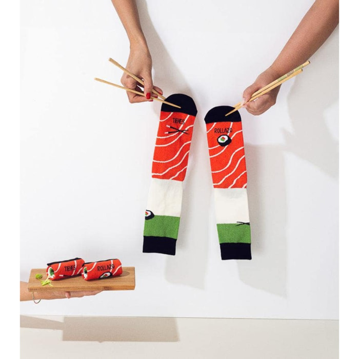 Calcetines "Tienes rollazo"