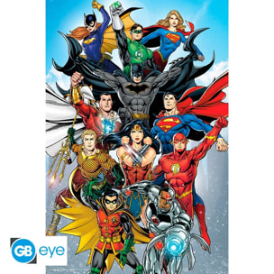 Dc Comics - Poster Maxi 91.5x61 - Dc Comics Rebirth