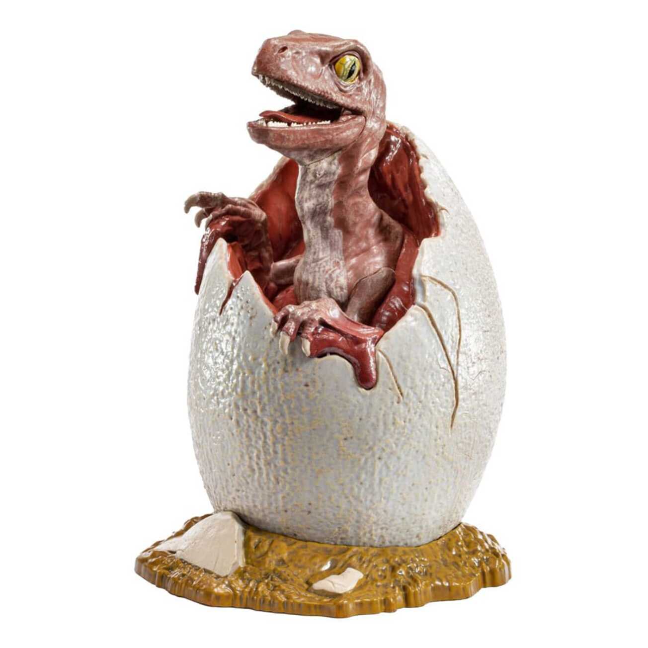 Jurassic Park Toyllectible Treasure Statua Raptor Uova Life Finds A Way 12 Cm Noble Collection