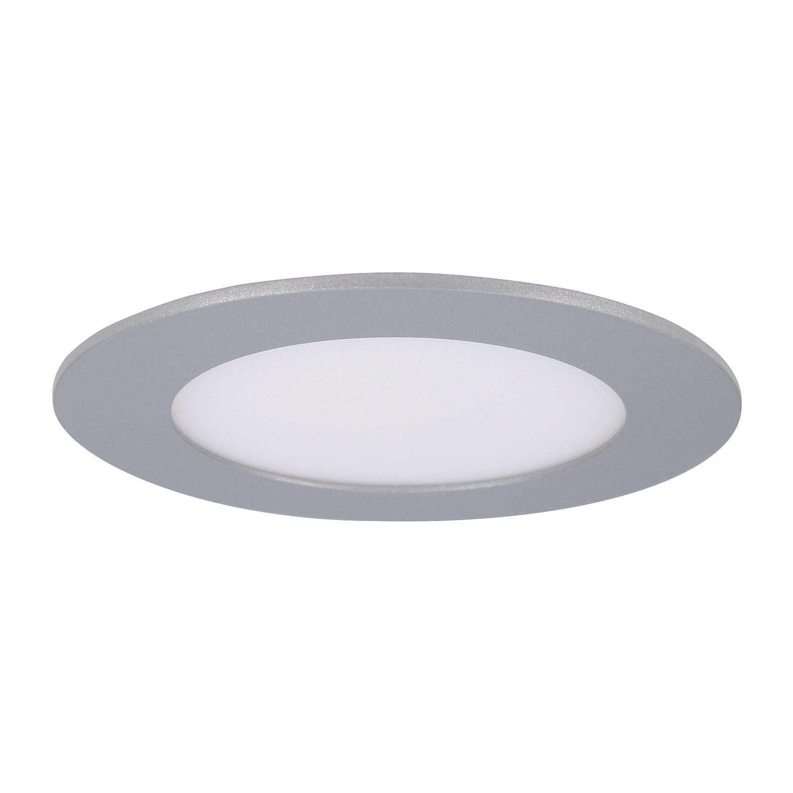 Easy round downlight redondo con luz led en color blanco neutro 4000k Ø 120mm en color gris