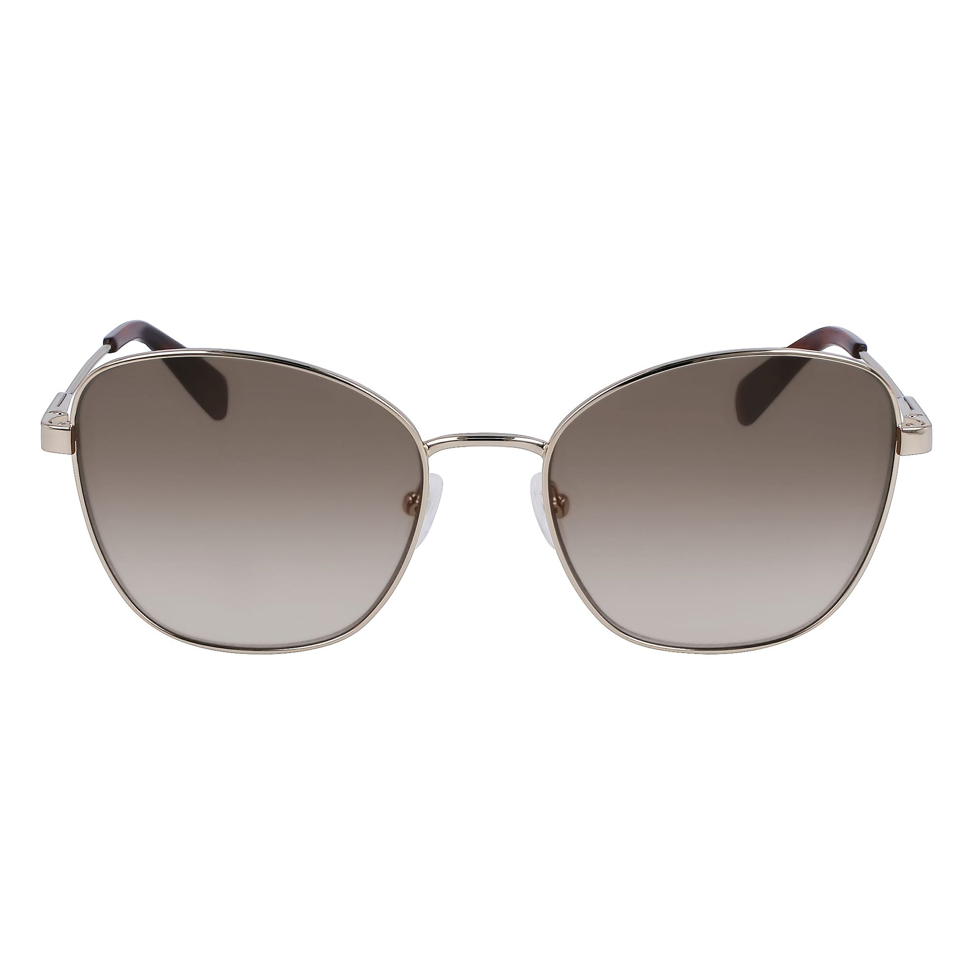 Longchamp - lunettes de soleil - doré - Couleur des verres : marron - indice solaire : cat. 3