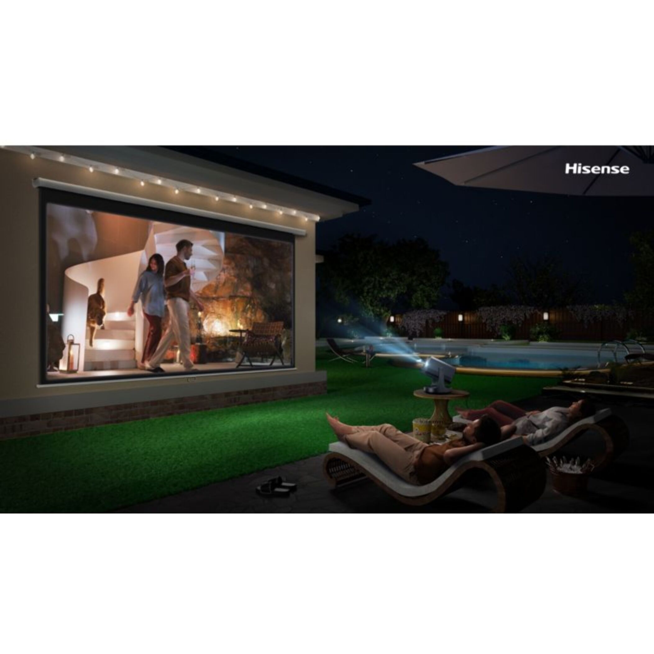 Vidéoprojecteur home cinéma HISENSE Laser TV Trichroma C2 Ultra 4K