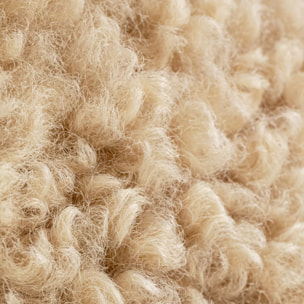 Fauteuil Tilda relax bouclé Kare Design