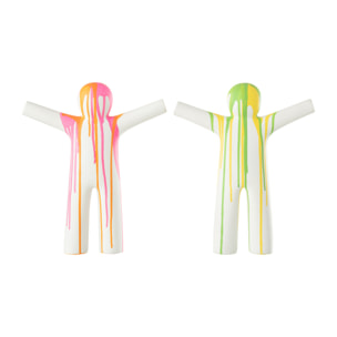 J-Line figurine P'tit Maurice Peinture - polyrésine - mix - small - 2 pcs