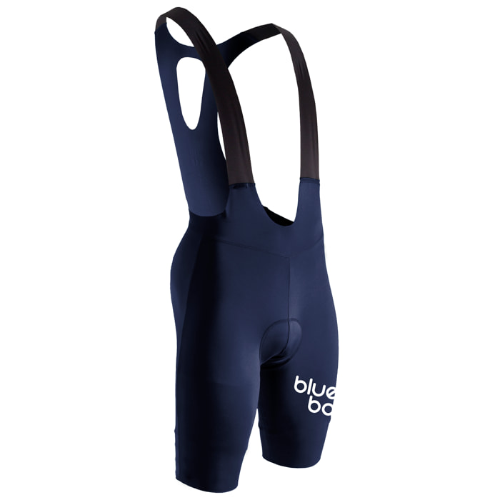 Culotte corto de ciclismo para hombre BLUEBALL Pavé - Azul marino
