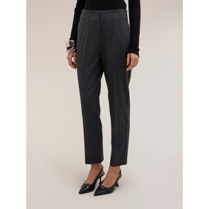 Motivi - Pantaloni regular The Tailoring Lab - Grigio
