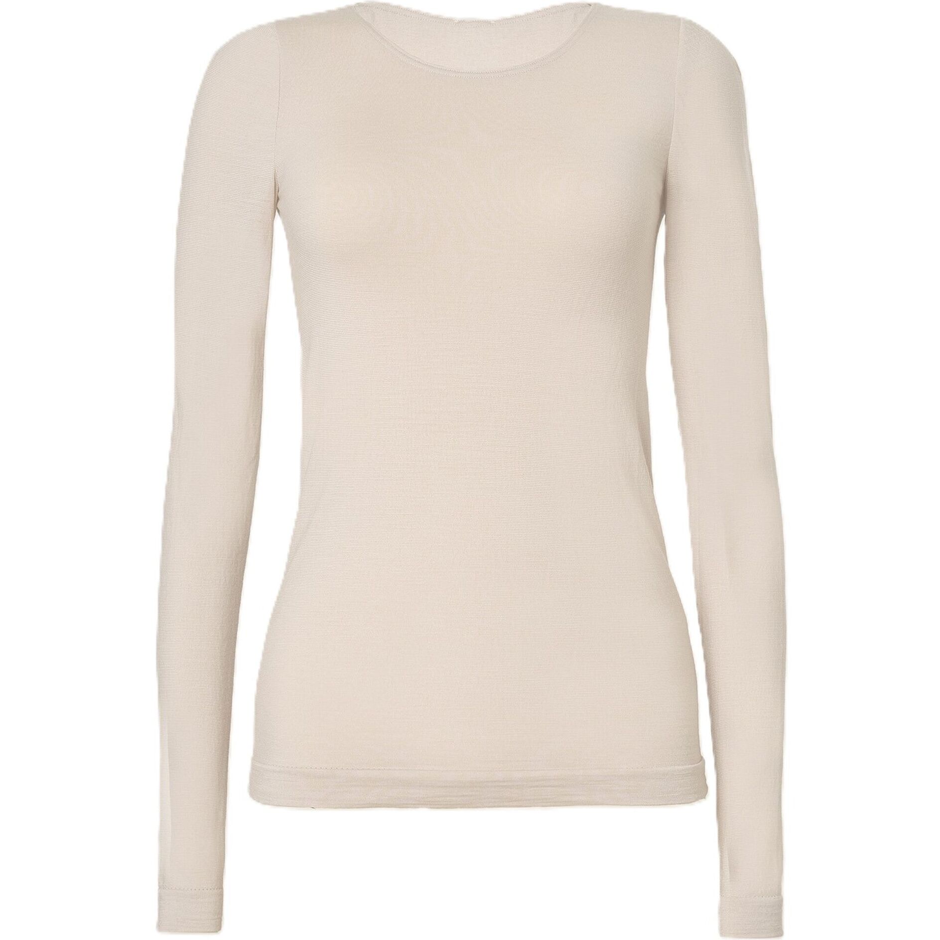 Top Pure Wool Top Long Sleeves
