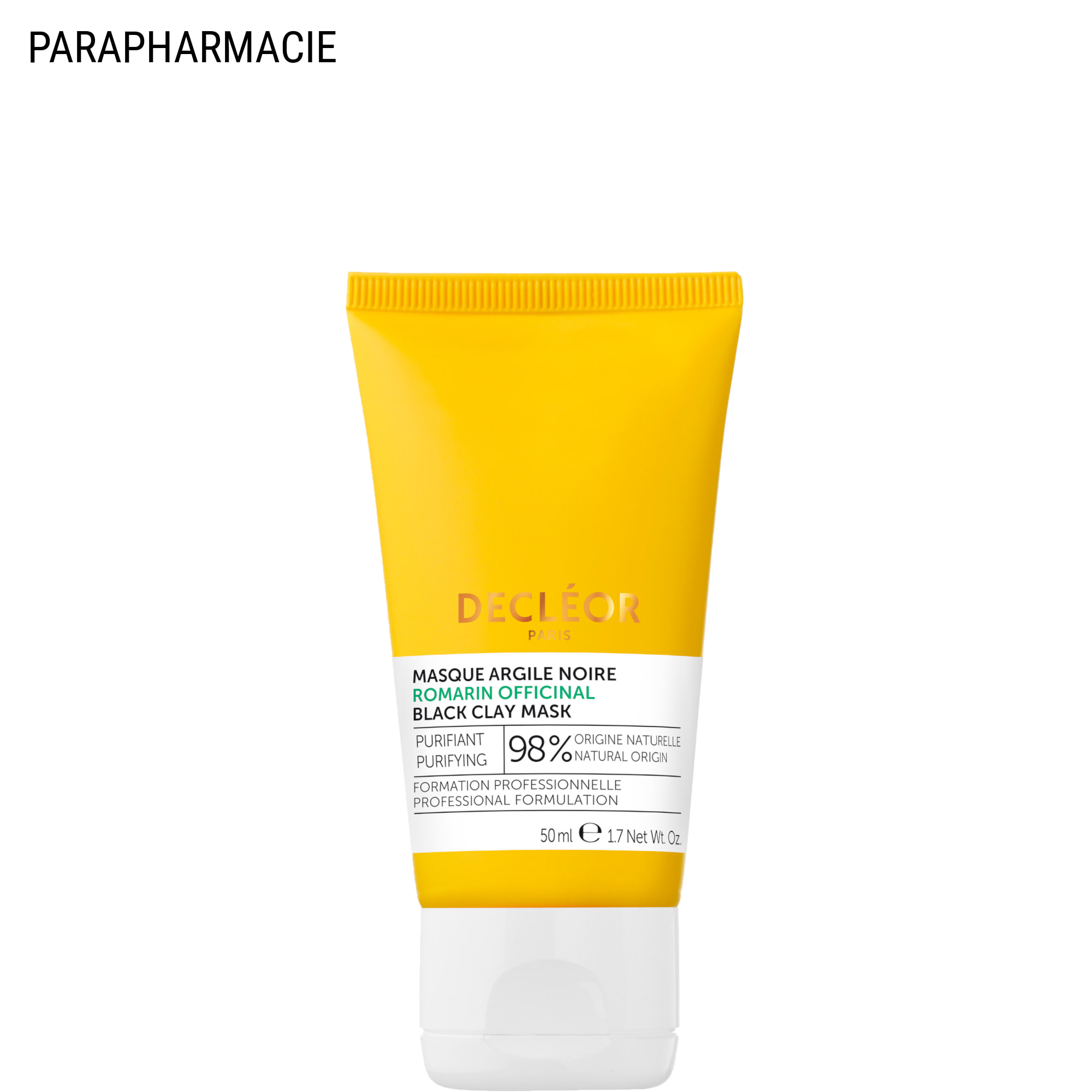 Masque Purifiant Argile Noire 50ml
