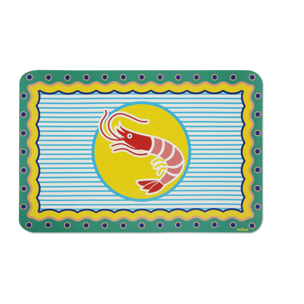 Set de 6 sets de table rectangulaires Excelsa – Corfù, Polypropylène Multicolore