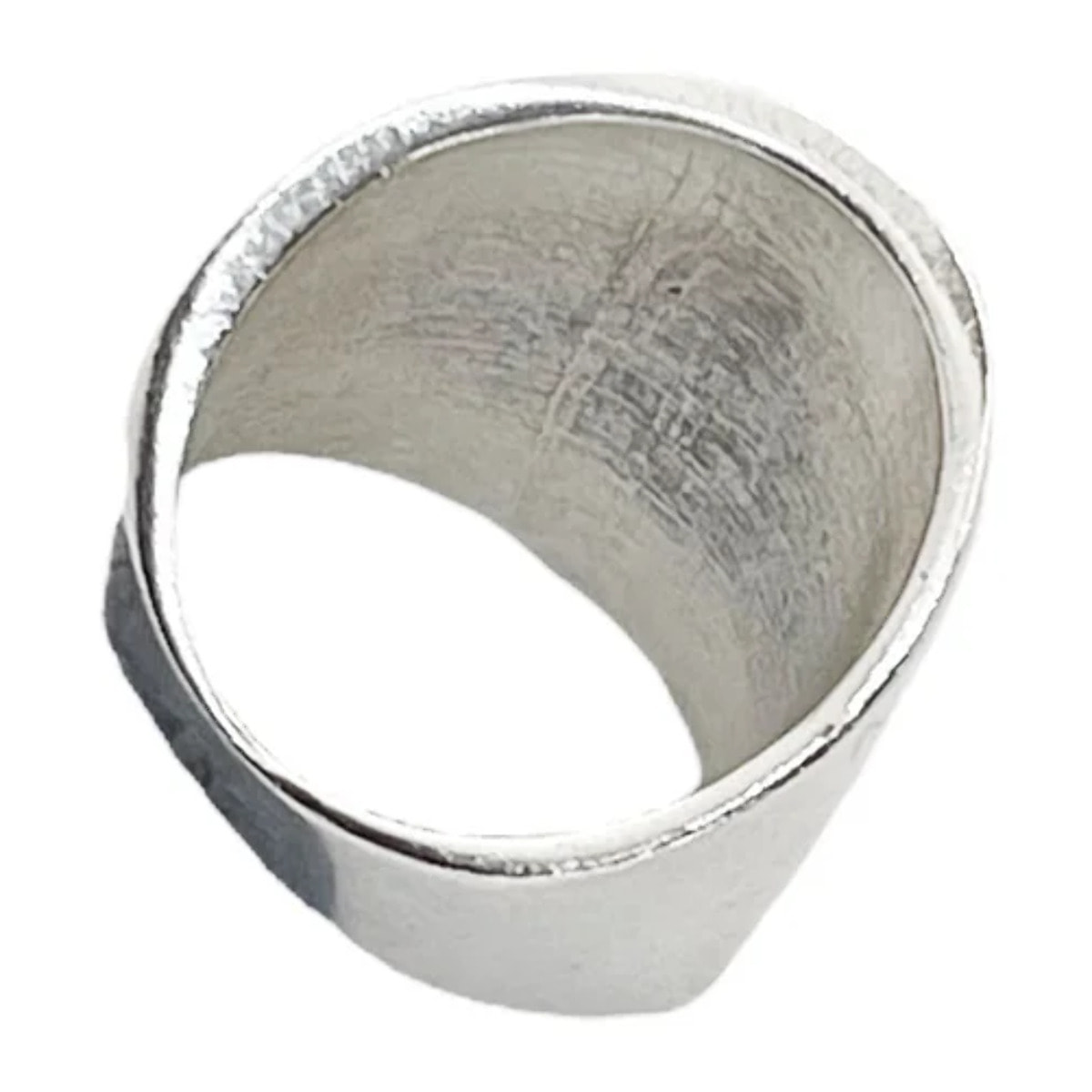 Anillo Montana en plata 7micras T15. compacto