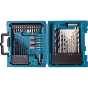 Coffret 34 accessoires perçage-vissage Maccess MAKITA - D-36980