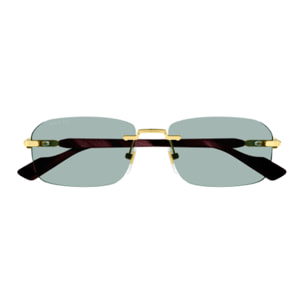 Gafas de Sol Gucci GG1221S-003 de Metal Hombre 56 mm