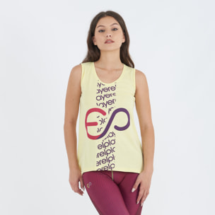 Canotta in cotone da allenamento BUBLE donna