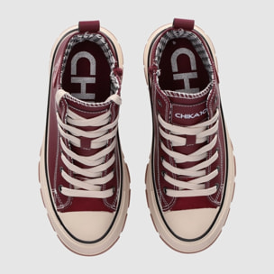 Deportivos - Vino - Tacón: 5 cm