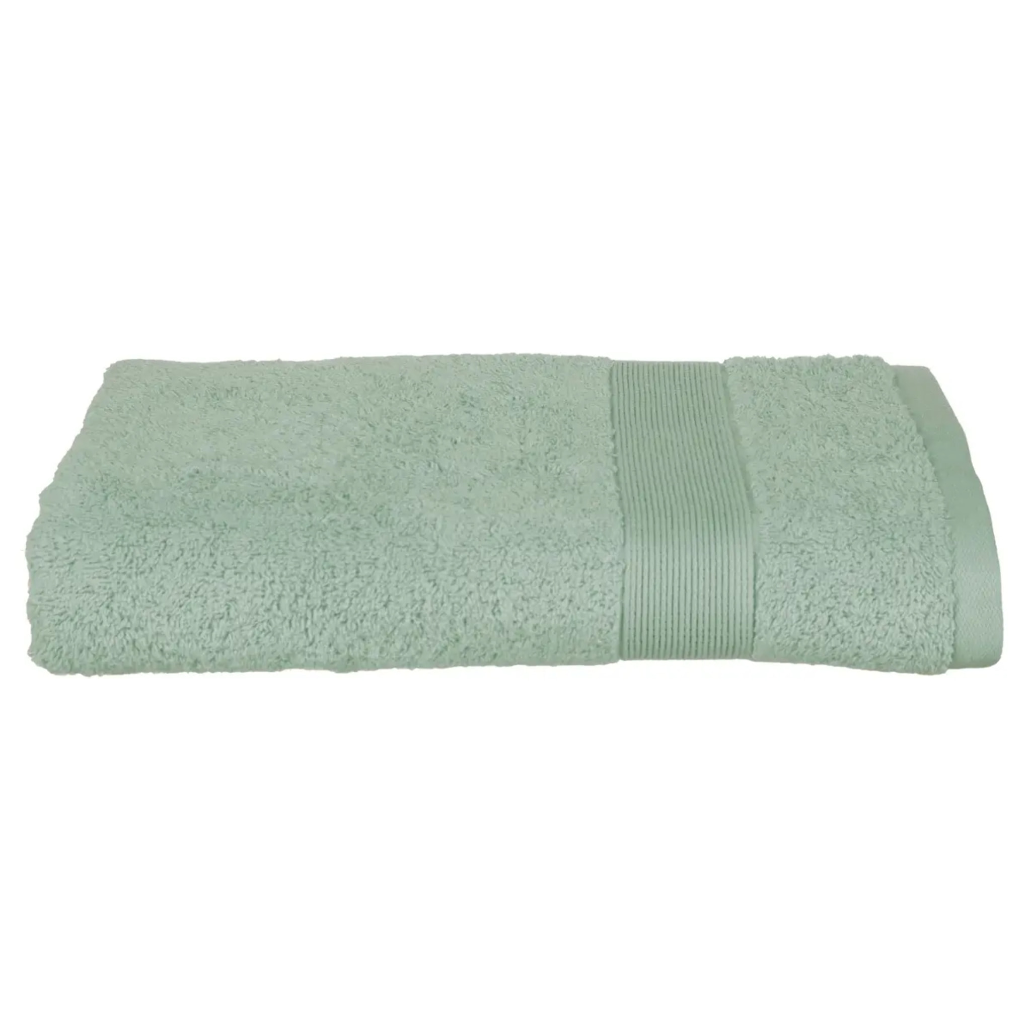 Drap de douche "Essentiel" coton vert 70x130cm