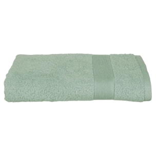 Drap de douche "Essentiel" coton vert 70x130cm