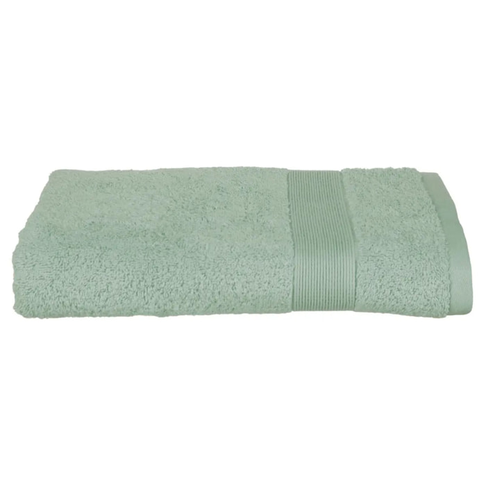 Drap de douche "Essentiel" coton vert 70x130cm