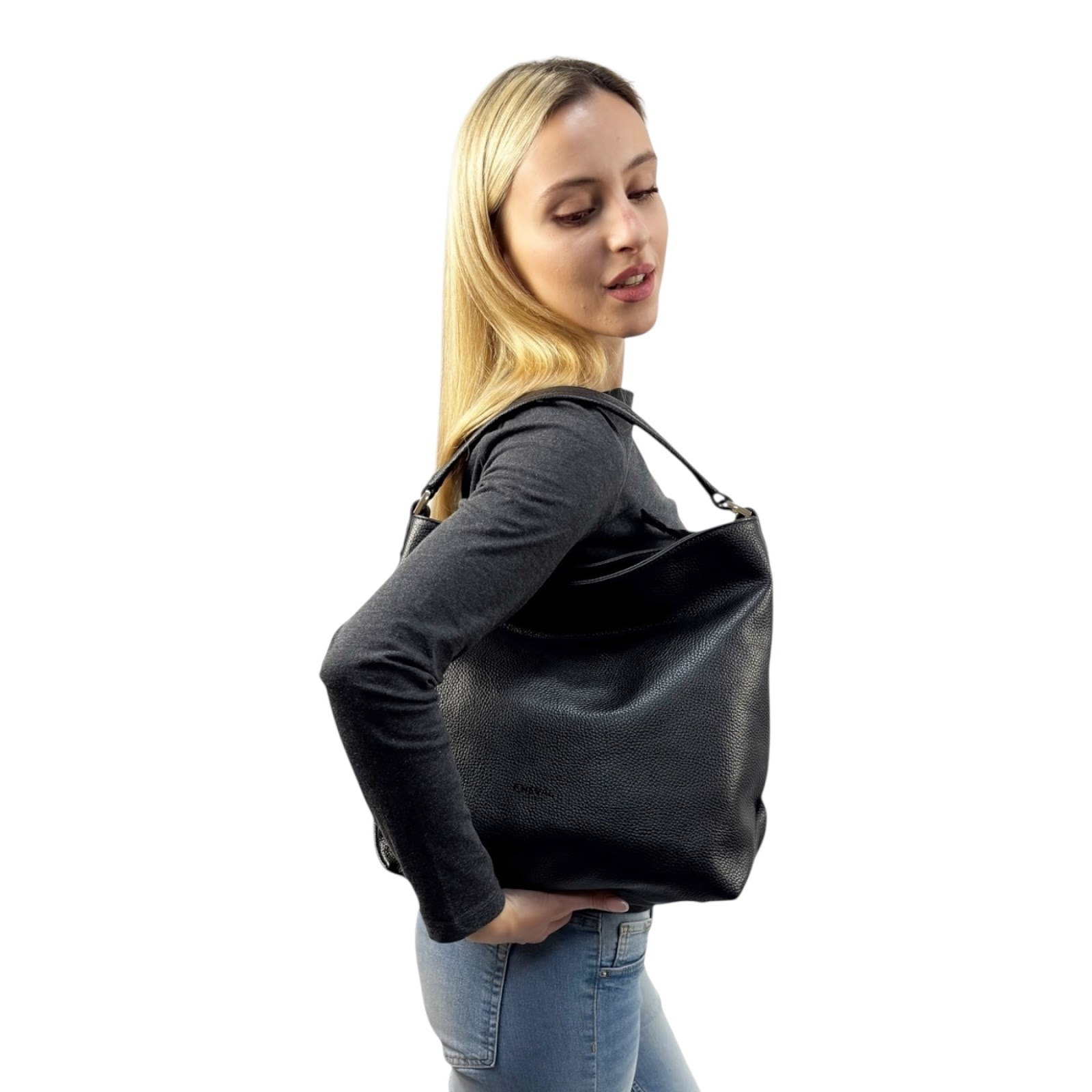 Borsa a spalla Cheval Firenze Alkes Nero