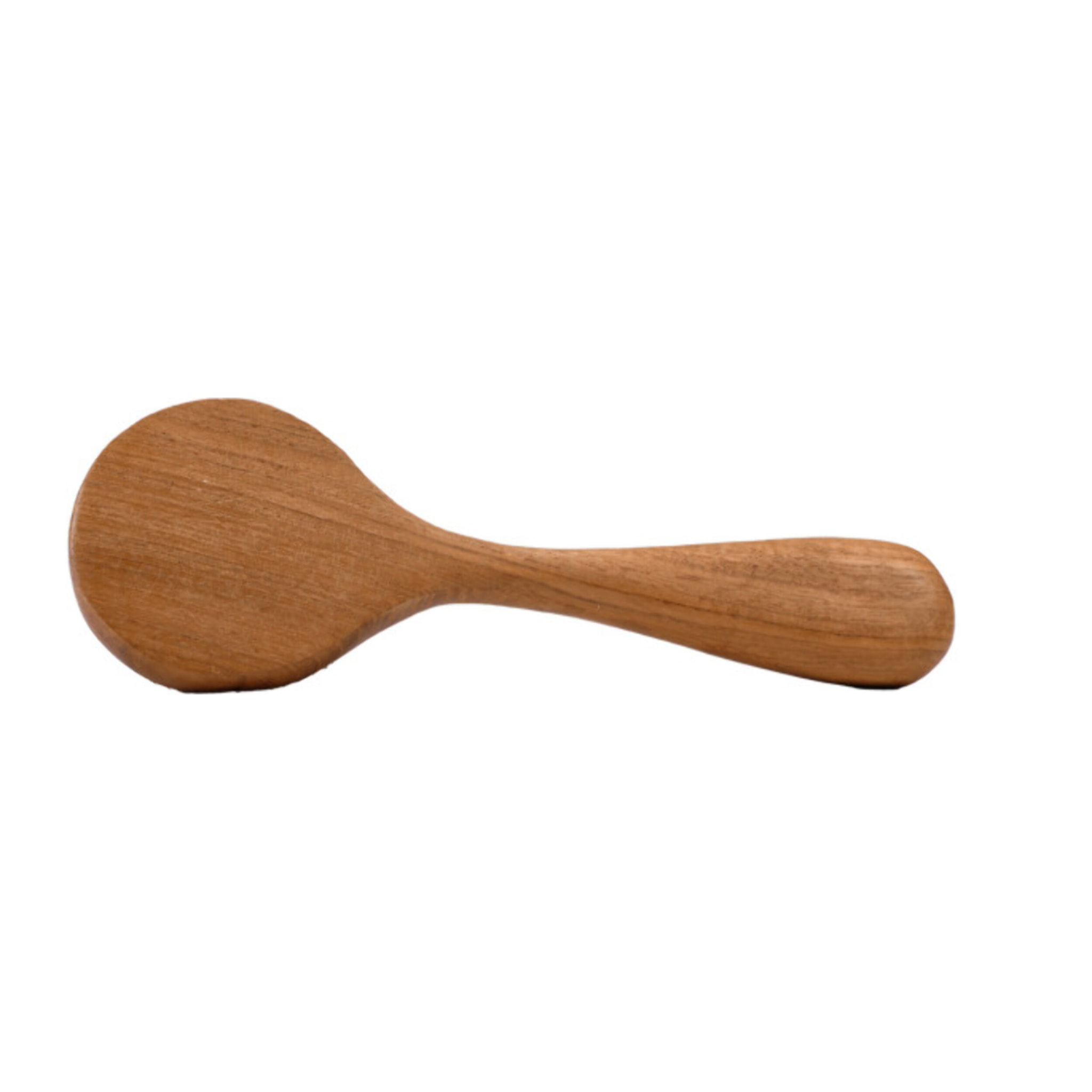 Brosse à cirer avec poignée en crin de vache et bois de teck - CODY
