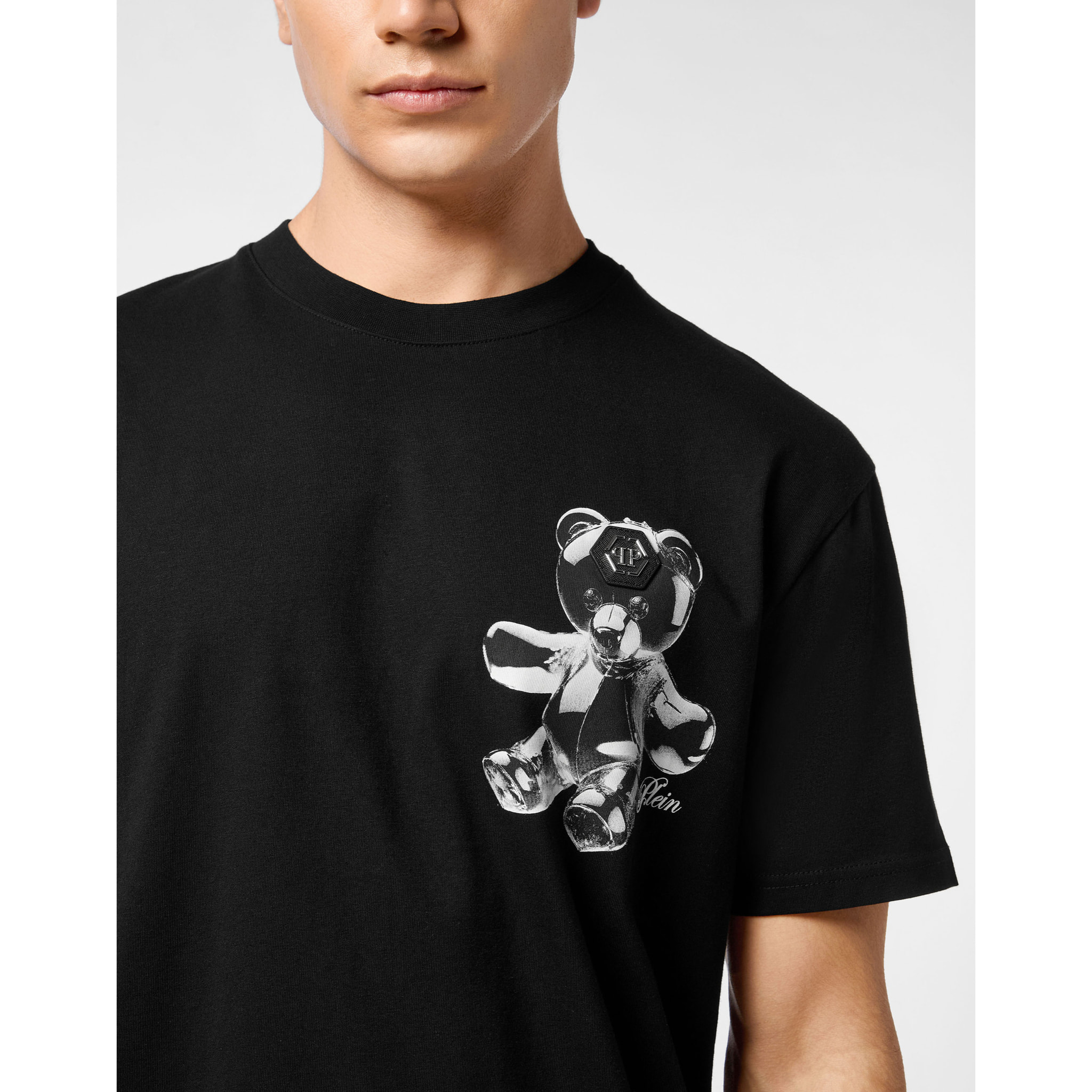 PHILIPP PLEIN Maglietta girocollo Ss TEDDY